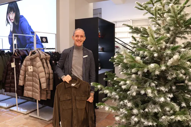 Albin Schauer, Geschäftsführer von Kleiderbauer in der Innenstadt. | Foto: Schauer