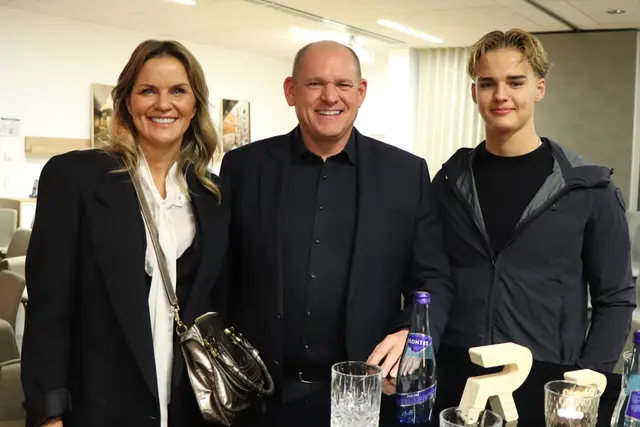 Architekturvisionär Laurent Brückner mit seiner Frau Susanne und Sohn Marlon. | Foto: Riederbau