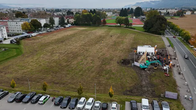 Der Spatenstich fiel am 13. Oktober 2025. | Foto: Bernhard Horst