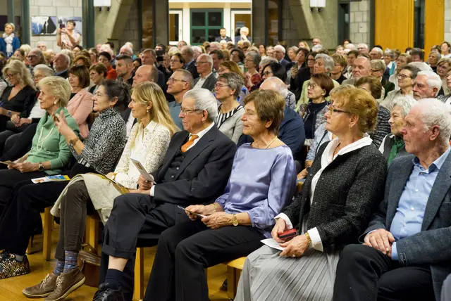 Viele Besucherinnen und Besucher kamen zum Konzert.