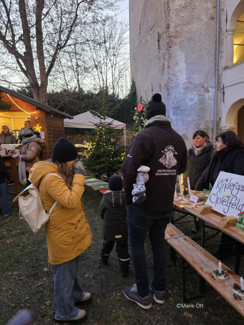 Adventmarkt, Schloss Scpielfeld