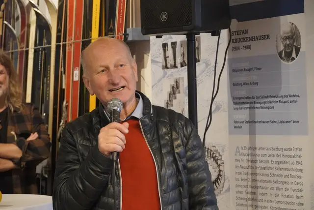 Hans Müller bei seinem Abschied im Dezember 2024. | Foto: Johannes Brandner