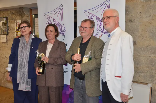 Elke Florian, Ute Kles Galati, Gerhard Schabernig und Dieter Gall. | Foto: Oblak