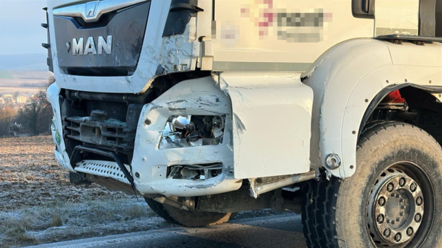 Der LKW erlitt nur einen kleinen Sachschaden | Foto: DOKU-NÖ