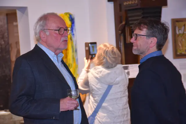 Eröffnet wurde im Heimathaus Stadtmuseum Perg die Ausstellung „Himmlische Boten - Engel begleiten durch die Zeit“.   | Foto: Robert Zinterhof