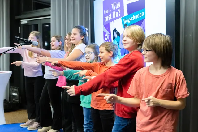 Schwungvoll: Der Schulchor des BRG Lichtenfels zeigte im Vorjahr Anti-Mobbing-Song auf. | Foto: Konstantinov