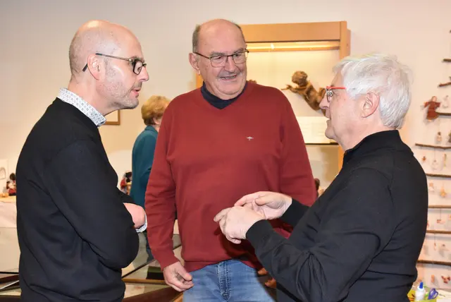 Eröffnet wurde im Heimathaus Stadtmuseum Perg die Ausstellung „Himmlische Boten - Engel begleiten durch die Zeit“.   | Foto: Robert Zinterhof