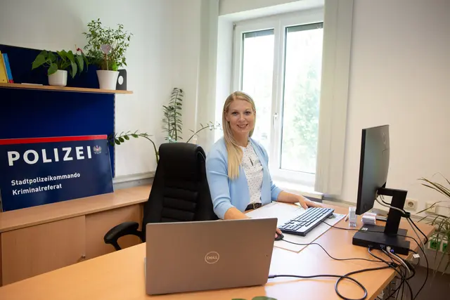 Oberstleutnant Lisa Gfrerer, Leiterin des Kriminalreferates in Salzburg. | Foto: LPD Salzburg/Korber