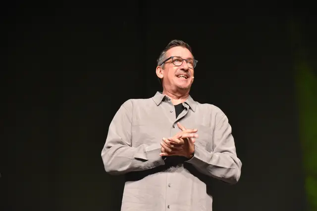 Der kinderlose Jazzer Viktor Gernot staunte über die gut 4.500 Besucherinnen und Besucher. | Foto: Michael Strini