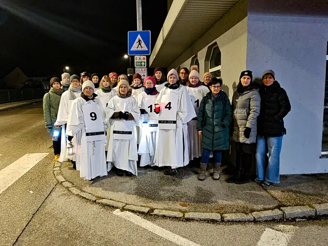 Schweigemarsch am 27. November in Schwertberg. | Foto: Beatrice Keplinger