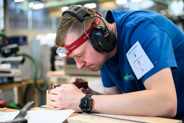 Clemens Neuhold in Aktion | Foto: SkillsAustria