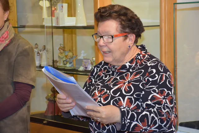 Eröffnet wurde im Heimathaus Stadtmuseum Perg die Ausstellung „Himmlische Boten - Engel begleiten durch die Zeit“.   | Foto: Robert Zinterhof