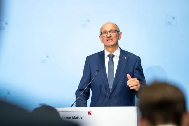 "Mir war wichtig, dass es zu einer tragfähigen Lösung für die Gemeinden und die anderen Bundesländer kommt", sagt LH Anton Mattle. | Foto: Land Tirol
