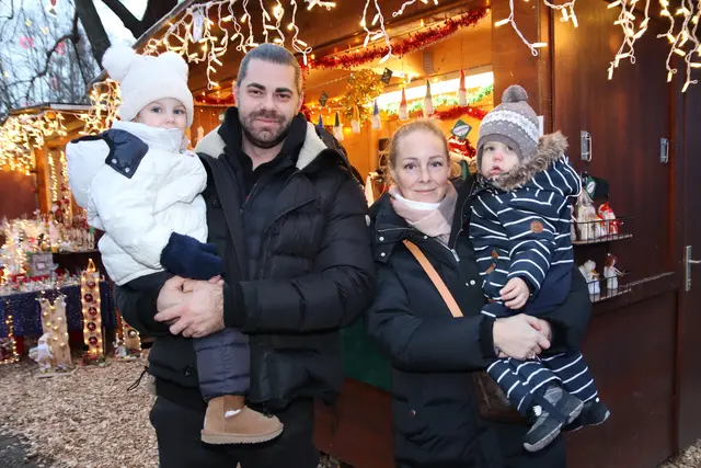Sahra und Harald mit Catalea und Noah. | Foto: Manfred Wlasak
