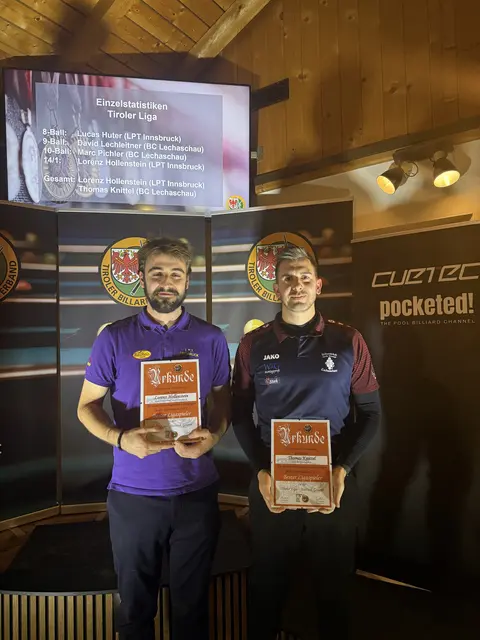 Thomas Knittel war ex-aequo mit Lorenz Hollenstein bester Spieler der Tiroler Liga. | Foto: Lucas Huter