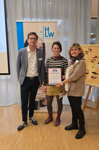 Foto: Bildnachweis (c) Erich Auer und Medienteam der HLW Spittal