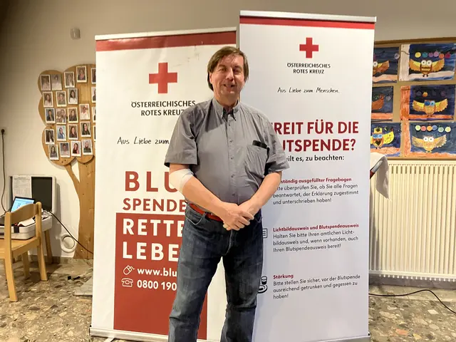 Franz Spehn: Blutspenden rettet Leben! | Foto: Bauer-Bogner