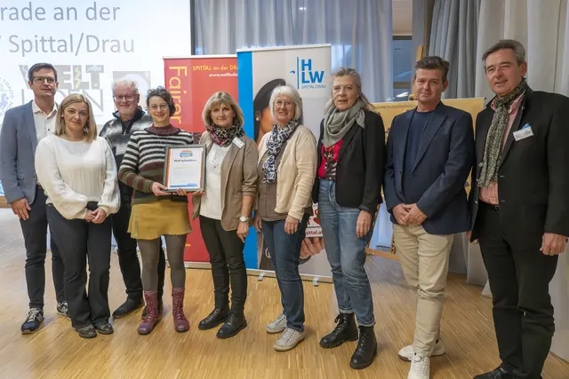 Foto: Bildnachweis (c) Erich Auer und Medienteam der HLW Spittal