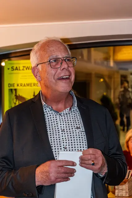 Karl Schirmer erzählte wissenwertes und interessantes über die Kramergasse