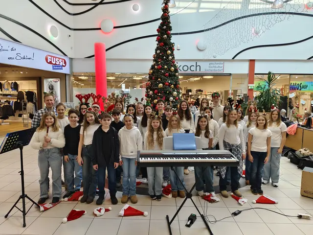 Die 2c des Theresianum Eisenstadt begeisterte mit Ohrwürmern und Klassikern. 