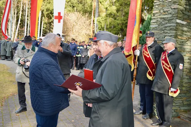 Kameradschaftsbundtreffen beim Landesehrenmal am Geschriebenstein | Foto: Burgenländischer Kameradschaftsbund