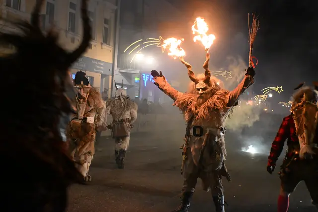 Spektakulärer Krampuslauf in Mistelbach begeistert Hunderte Besucher