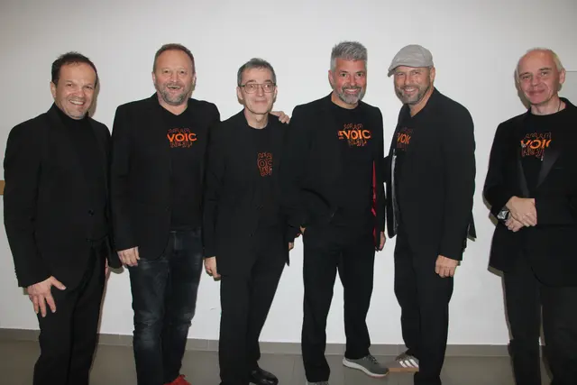 The Voice aus Weiz konzertierten in der Sport- und Kulturhalle Anger. | Foto: Josef Hofmüller