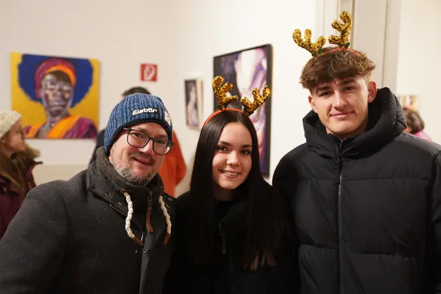 Christopher Heissenberger, Julia Pfalzer und Bernhard Koller.
