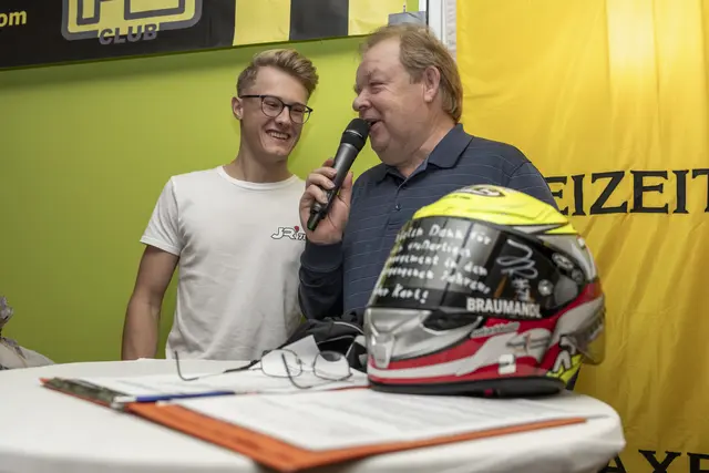 Jakob Rosenthaler mit Karl Buchmayr | Foto: Günther Iby