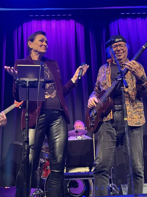 Duett Anita &amp; Arthur - in der Mitte Rene Heindl  | Foto: Dagmar Tutschek