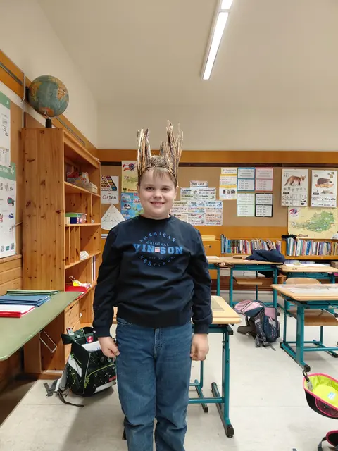 Hier in der Schule in Draßmarkt. | Foto: Thaller Veronika