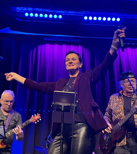 Anita Wagner "Auf der Bühne bin ich zu Hause - dort fühle ich mich wohl - dort gehöre ich hin". | Foto: Dagmar Tutschek