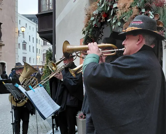 Stimmungsvolle Bläsergruppe | Foto: H.Bachinger