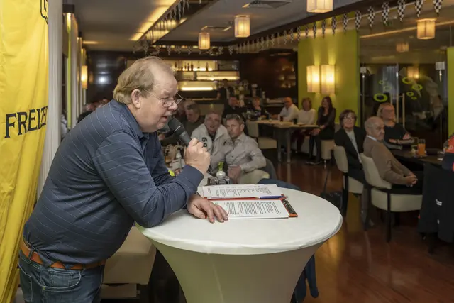 Karl Buchmayr blickte auf Vereinsgeschichte zurück. | Foto: Günther Iby