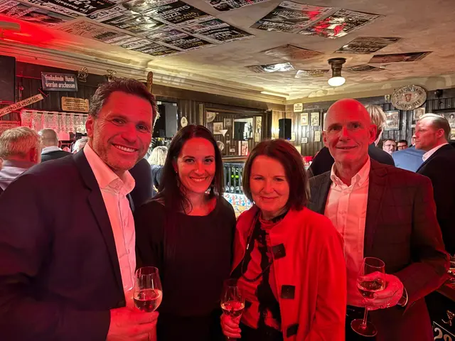 Claus und Anja Rechberger, Stephan und Waltraud Frotz  | Foto: Bernd Dorner