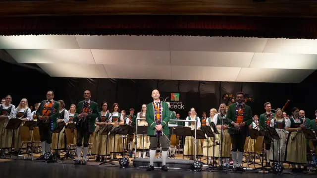 Die Stadtmusikkapelle Landeck mit Kapellmeister Helmut Schmid begeistert seit Jahrzehnten mit ihrem "Music Project". 
