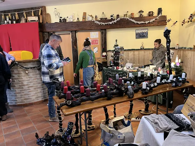 Der Heurige wurde zum Adventmarkt | Foto: Gesa Buzanich