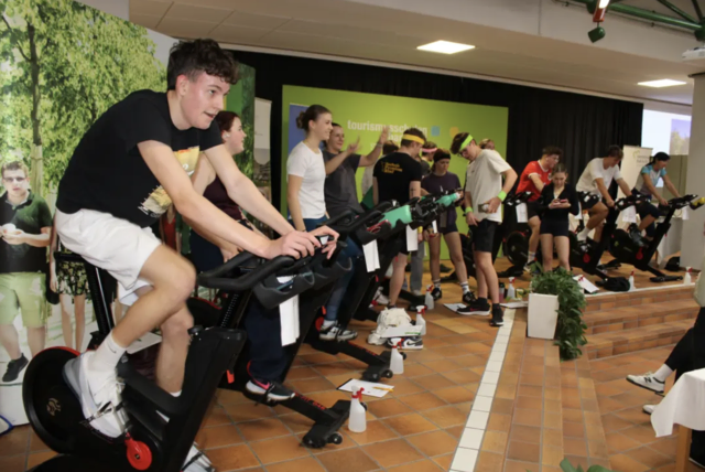 "Radeln mit Herz" an den Tourismusschulen Bad Ischl. | Foto: TS Bad Ischl (Archivfoto)