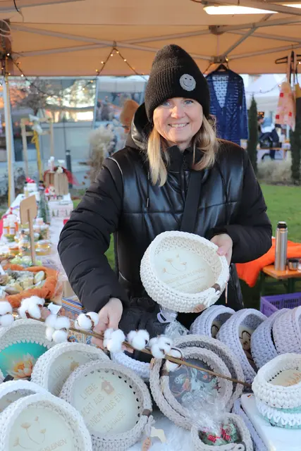 Astrid Rastls Körbchen für Schlüssel, Krimskrams und alles entstanden aus 100%ig recycelter Baumwolle.

 | Foto: Edith Ertl