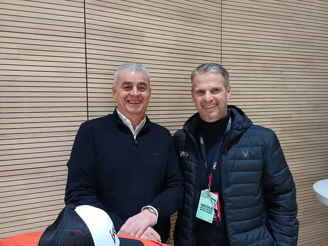 Kurz Jürgen (SSAG Ischgl) und Michael Zangerl, TVB Paznaun - Ischgl (v.l.) | Foto: Monika Hammerl