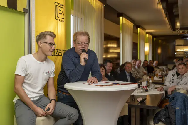 Karl Buchmayr im Gespräch mit Jakob Rosenthaler | Foto: Günther Iby