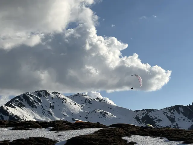 Durch das Erreichen von Gipfeln können Punkte gesammelt werden. | Foto: Wildkogelfalken