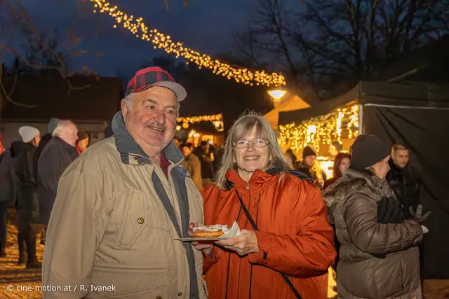 Takacs Rudolf mit Gattin Irmgard aus Rauchenwarth. | Foto: cine-motion.at / R. Ivanek
