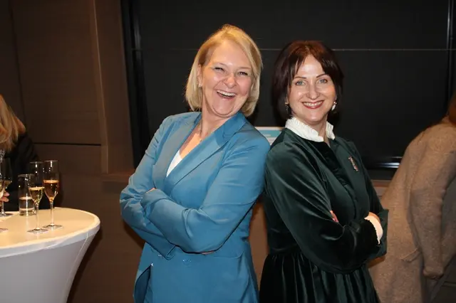 Gut Lachen haben die Raiffeisen Ladies Doris Handler und Sonja Laimer | Foto: mc