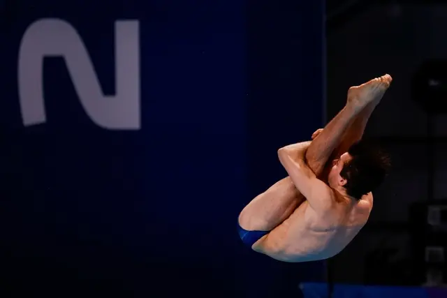 Nico Schaller während des Sprunges | Foto: GEPA-Pictures