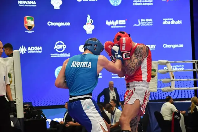 Weltmeisterschaft des Weltverbands WAKO: Der Leibnitzer Luca Prutsch schrieb bei der Kickbox-WM Geschichte. | Foto: WAKO