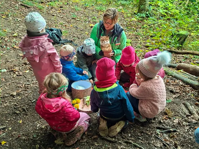 Spannender Waldtag mit dem Kindergarten Molln.  | Foto: Kindergarten Molln