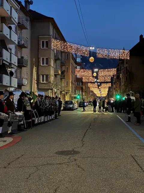 Die Beleuchtung wurde eingeschalten. | Foto: Königer
