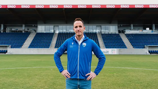 Der neue Cheftrainer der Blau-Weißen: Robert Weinstabl. | Foto: WNSC