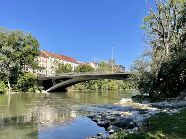 Das "Objekt der Begierde": Die Augartenbrücke soll den Namen von Alfred Stingl tragen – die FPÖ hat etwas dagegen. | Foto: MeinBezirk/Andreas Strick